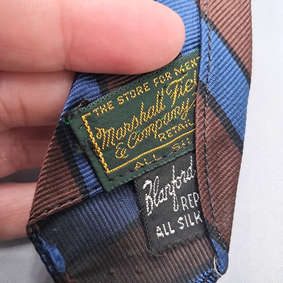 Vintage 50s Set of 2 Necktie Silk Famous Barr USA Mid Century Blanford Rep VTG - Picture 9 of 13